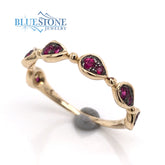 14 Karat Yellow Gold Ruby Ring